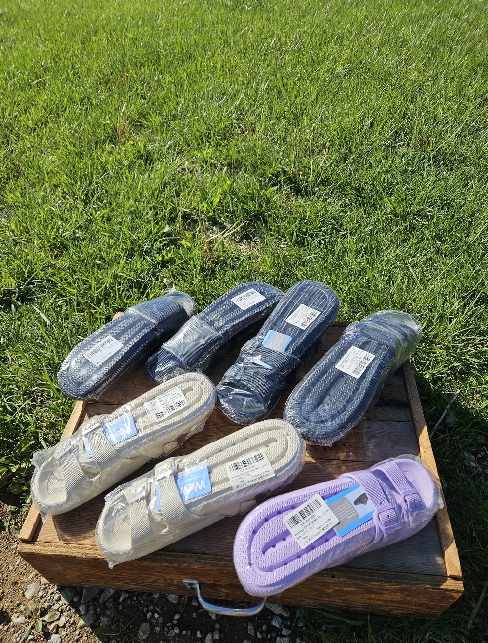 Bundle Of 7 New Men's/ Women's Cloud Sandals Slides